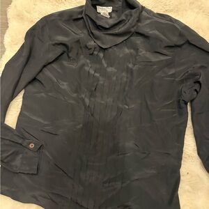 Vintage Dior Charcoal Long Sleeve Top